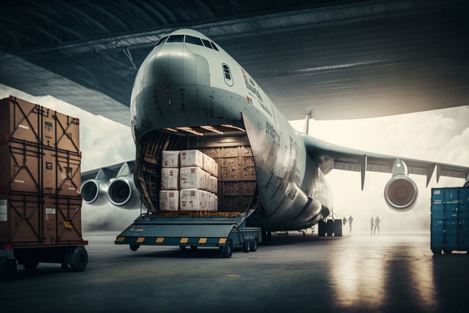 cargo transportation by plane